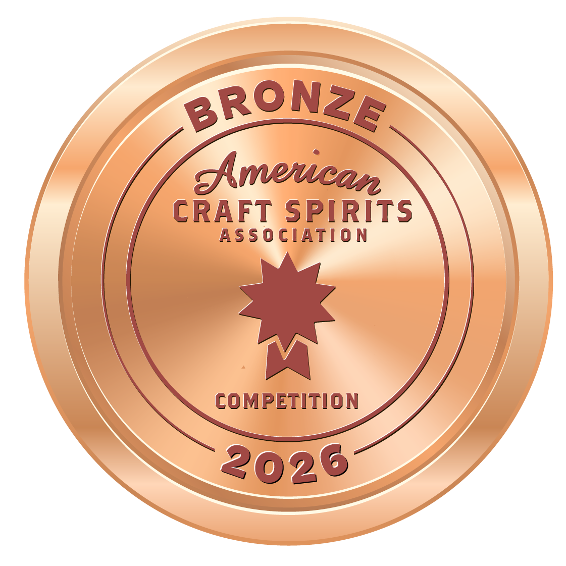 2026 American Craft Spirits Awards Bronze Medal