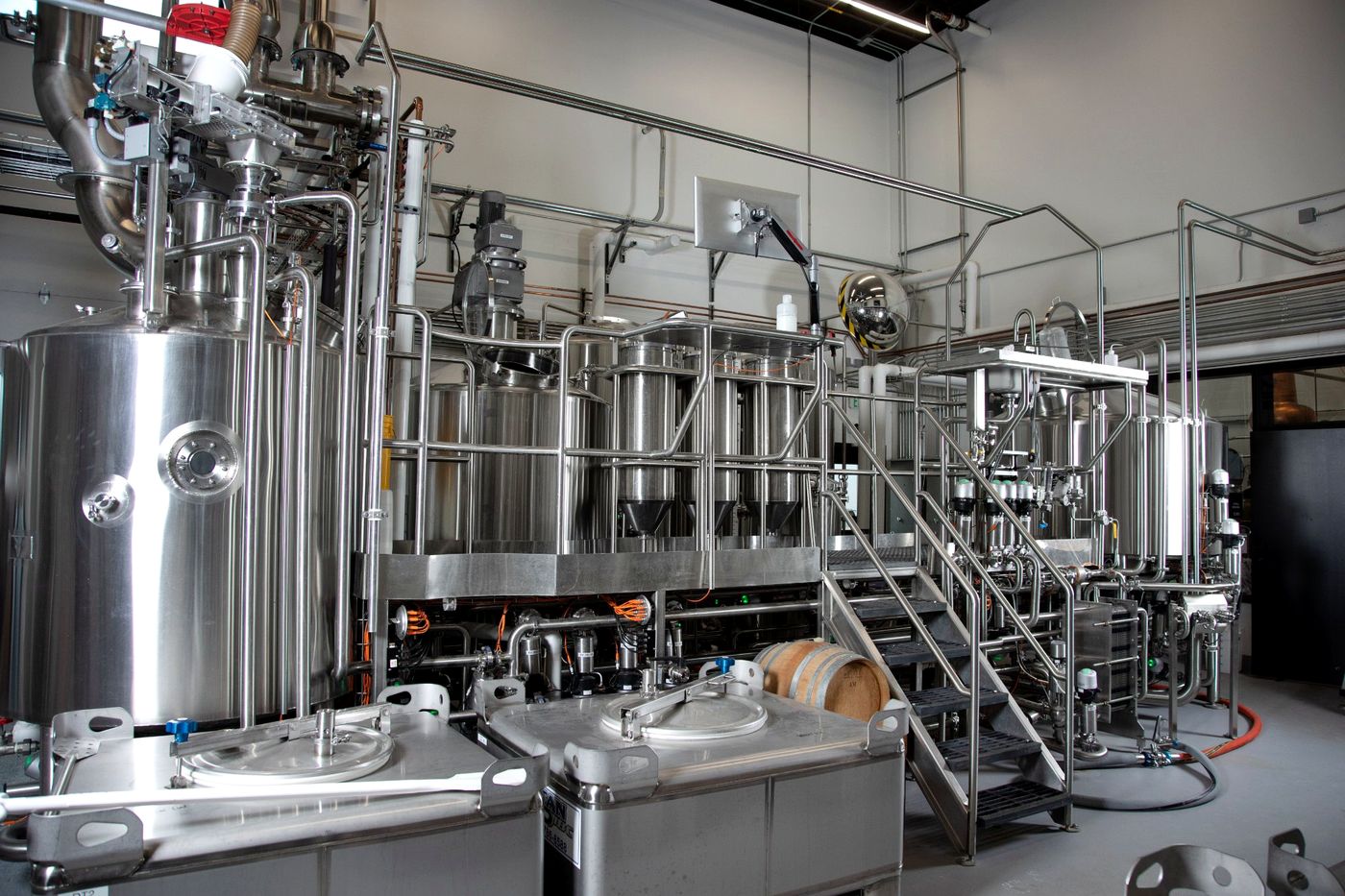 Percival Creek brewhouse