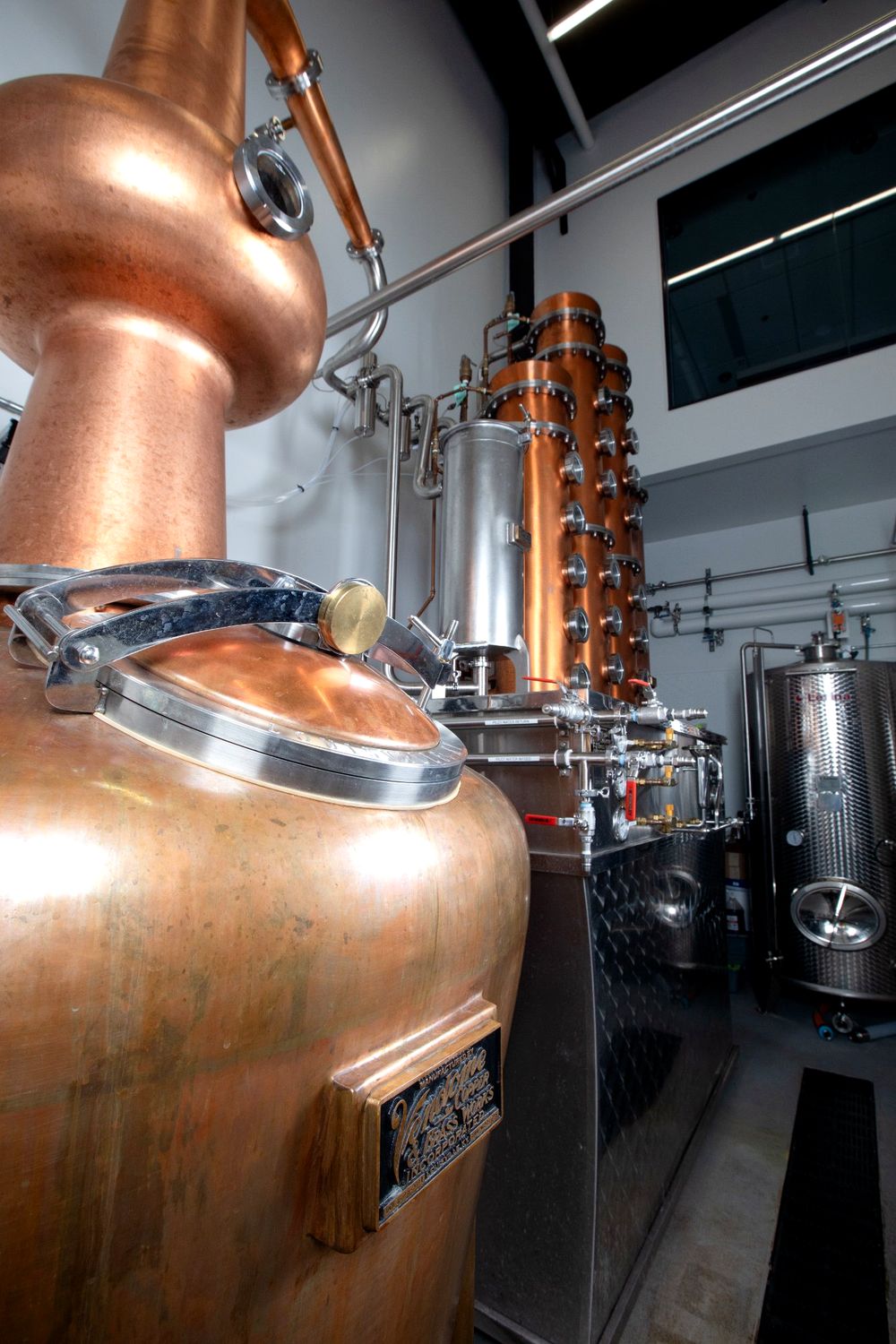 Percival Creek copper pot still